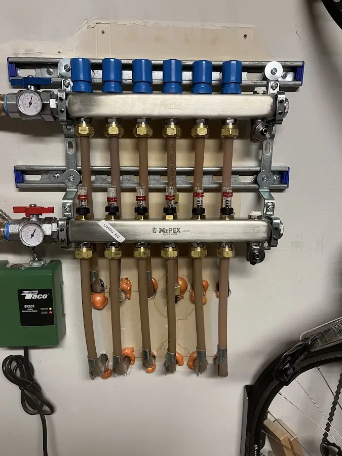 Plumber performing Leak Detection at a residential property in Morton Grove